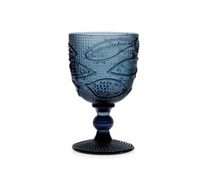 H&h set 6 calici atlantico blu cl 30