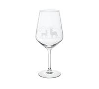 H&H Set 6 Calici Cortina In Vetro Cl 53