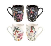 H&h set 6 mug caroline black&white cc 340