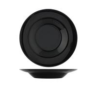 H&H Set 6 Piatti In Vetro Premiere Pasta Nero 28