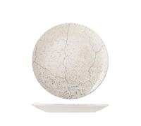 H&H set 6 piatti piani Stone in porcellana cm 27