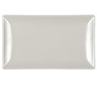 H&H Set 6 Piatti Rettangolari Boston Tortora Cm 25X15