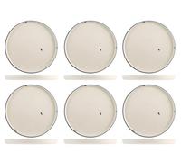 H&H Set 6 Piatti Rye Cm20Xh2