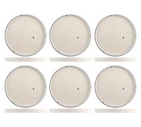 H&H Set 6 Piatti Rye Cm25Xh2