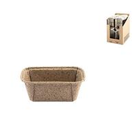 H&H Set 6 Stampi Cacao Rettangolari Forno e Friggitrice Ad Aria Cm 10X6X4