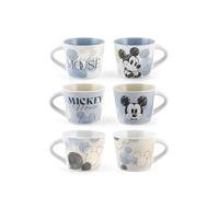 H&H set 6 tazze caffe Mickey Blogger Disney cc 90