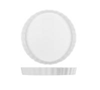 H&h stampo crostata porcellana bianco cm27,5