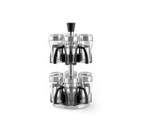 H&H Support À Épices 12 Pots Avec Support Rotatif