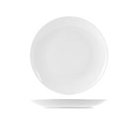 Set H&H Neuf Suède 6 Assiettes Plates, Porcelaine, 27 Cm