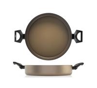 H&H Tegame 2 Manici Antiaderente Balance Cm28