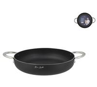 H&H Tegame MasterPlus Bruno Barbieri Antiadhésif En Aluminium Noir