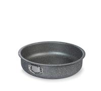 H&H Tortiera Antiaderente Stone Grigio Cm 24