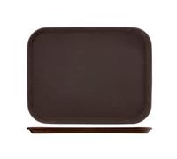 H&H Vassoio Antiscivolo in Plastica Rettangolare 40X30