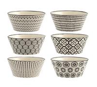 H&h set 6 bowl vhera in stoneware cc 600