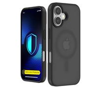 H Hardy Coque pour Apple iPhone 17, Étui Fumé Mat Noir, MagSafe, Antichoc, Anti-Traces, Protection Caméra et Écran + 4 Sets Verre Caméra (12 Pièces)