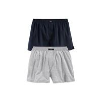 H.I.S Boxers bleu marine / gris, Taille M