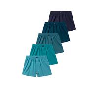 H.I.S Boxers bleu / turquoise / pétrole, Taille M-L