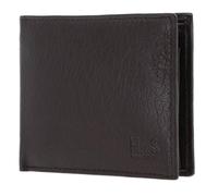 H.I.S Cuir Porte-Monnaie Wallet Brown Marron foncé