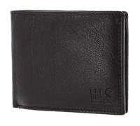 H.I.S Cuir Porte-Monnaie Wallet Brown Marron foncé