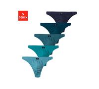 H.I.S Slip bleu / bleu foncé / violet / noir, Taille M