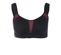 H.I.S Soutien-gorge de sport bordeaux / noir, Taille M-L