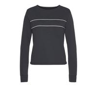 H.I.S Sweat-shirt bleu foncé / blanc, Taille XL