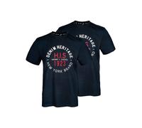 H.I.S T-Shirt ' Denim Heritage Big Logo ' bleu marine, Taille M
