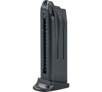 H&K Chargeur pour HK USP Compact Gaz 22 Billes Adulte Unisexe, Noir, Taille unique