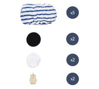 H.KOENIG - ARYA6- Kit d'entretien pour aspirateur & nettoyeur vapeur 3 en 1