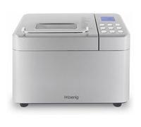 H. Koenig Machine à pain BAKE440 – 15 programmes, 1 kg, confiture, yaourt, départ différé, 600W