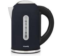 Bouilloire programmable - HKOENIG - BOE56 - 1,7L - 2200 W - Température réglable - Ecran LCD - Bleu nuit mat et acier inoxydable