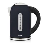Bouilloire programmable - HKOENIG - BOE56 - 1,7L - 2200 W - Température réglable - Ecran LCD - Bleu nuit mat et acier inoxydable