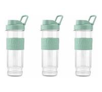 Kit bouteilles pour mini blender H.KOENIG SMOO18 - Vert - Accessoires mixeur - 3 pcs