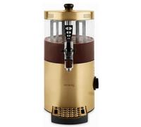 H.Koenig Distributeur à Chocolat Chaud Acier inoxydable SHK804, 1200W, Cuve amovible de 3L, Thermotast réglabable, Maintien au chaud, Système anti-goutte, Compatible Lave-vaisselle
