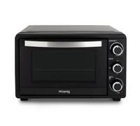 H.Koenig Mini Four 25L Electrique FO25 Posable Compact Multifonction Performant 1500W Programmable 4 modes de cuisson, 230°,Minuteur 60 min, Porte en Verre, Lèchefrite avec pince, grille de cuisson