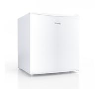 H.Koenig Mini réfrigérateur Frigo FGX480 Blanc, 45L Compact, Silencieux, Porte Réversible, Thermostat Réglable, Compartiment Glaçons 4L, Pieds Réglables, 39 dB