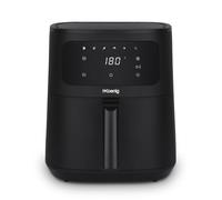 H.Koenig Friteuse sans Huile Airfryer XL FRY860, Capacité 6L, Jusqu'à 8 personnes, Reglable 80-200°C, 6 Modes de Cuisson, Minuteur 60min, 6 Programmes, Ecran Tactile, Noir