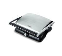 Grill électrique HKOENIG - GR20 - Surface cuisson 29,7x23cm - Température réglable - 2000W - Inox