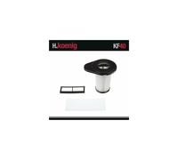 H.koenig kf40 filtres hépa pour aspirateur tc40