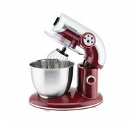 H.Koenig KM80 Robot mixer 1000 W Rouge, Acier inoxydable