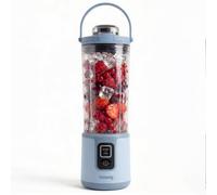 H.koenig mooth16 - mini blender portable sur batterie bleu pastel