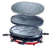 H.koenig rp412 appareil a raclette 4 en 1 raclette crepiere grill pierre a griller