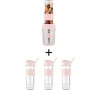 H.KOENIG SMOO12+BTL12 - Blender portable et kit bouteilles