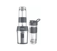 H.Koenig Mini Blender/Smoothie/Mixeur SMOO9 - 570mL, 300W, 4 Lames Inox, Sans BPA, 2 Bouteilles portables avec couvercles de voyage
