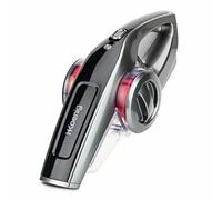 H.Koenig TCP85 Aspirateur à Mains Cyclonique sans Fil, Autonomie 15min, capacité 0,8 L, filtre HEPA, Puissant 85W, Efficace, Inclus Brosse 2 en 1 et suceur plat pour meubles, tables, étagères, voiture