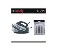H. Koenig - Centrale vapeur V5i - 2400W - VF5 filtres anti-calcaire pour V5i
