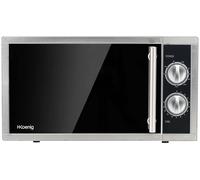 H.Koenig VIO7 Micro-ondes avec grill, puissance 900 W et puissance grill 1000 W, 23 litres, minuterie jusqu'à 30 min, 5 niveaux de puissance de chauffe, mode grill et dégivrage, plateau 27 cm,