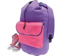 H&L - Sac à linge, couleurs de bloc RW10771 (taille unique) (Violet)