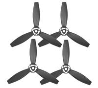 H¨¦lice d'avion Rc, Accessoire modifi¨¦ de Remplacement adapt¨¦ au Drone Bebop 2 de Type C pour Votre Drone Rc Offrant une Meilleure Exp¨¦rience, 4 Pi¨¨ces (BLACK)