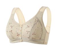 H & M Vêtements Femme Shaping Cup Bandoulière Réglable Grande Taille Soutien-gorge à armatures T-shirt Dentelle, beige, 3XL